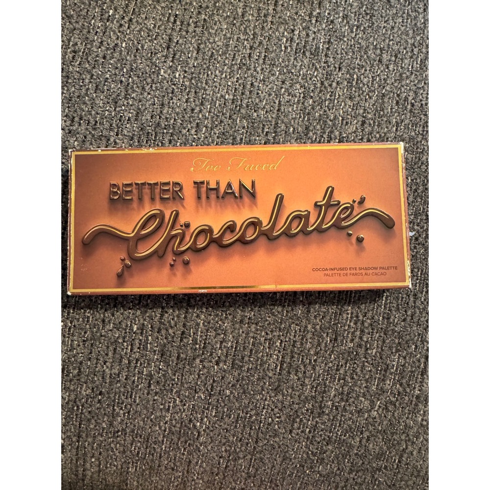 Too Faced Better Than Chocolate Eye Shadow Palette 18 Shades Cocoa Infused